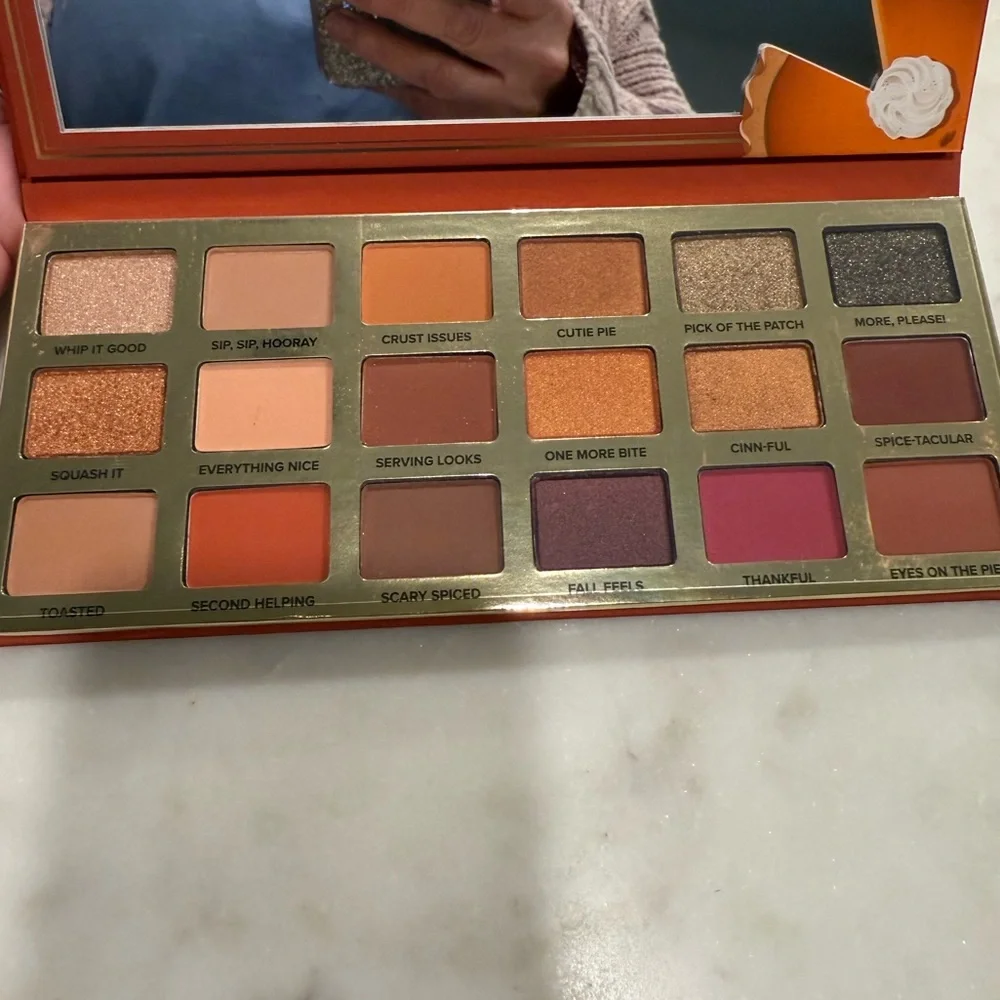 Too Faced Pumpkin Spice Second Slice Eyeshadow Palette NIB - Picture 3 of 4